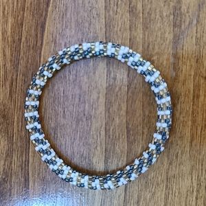 Handmade beaded bracelet.